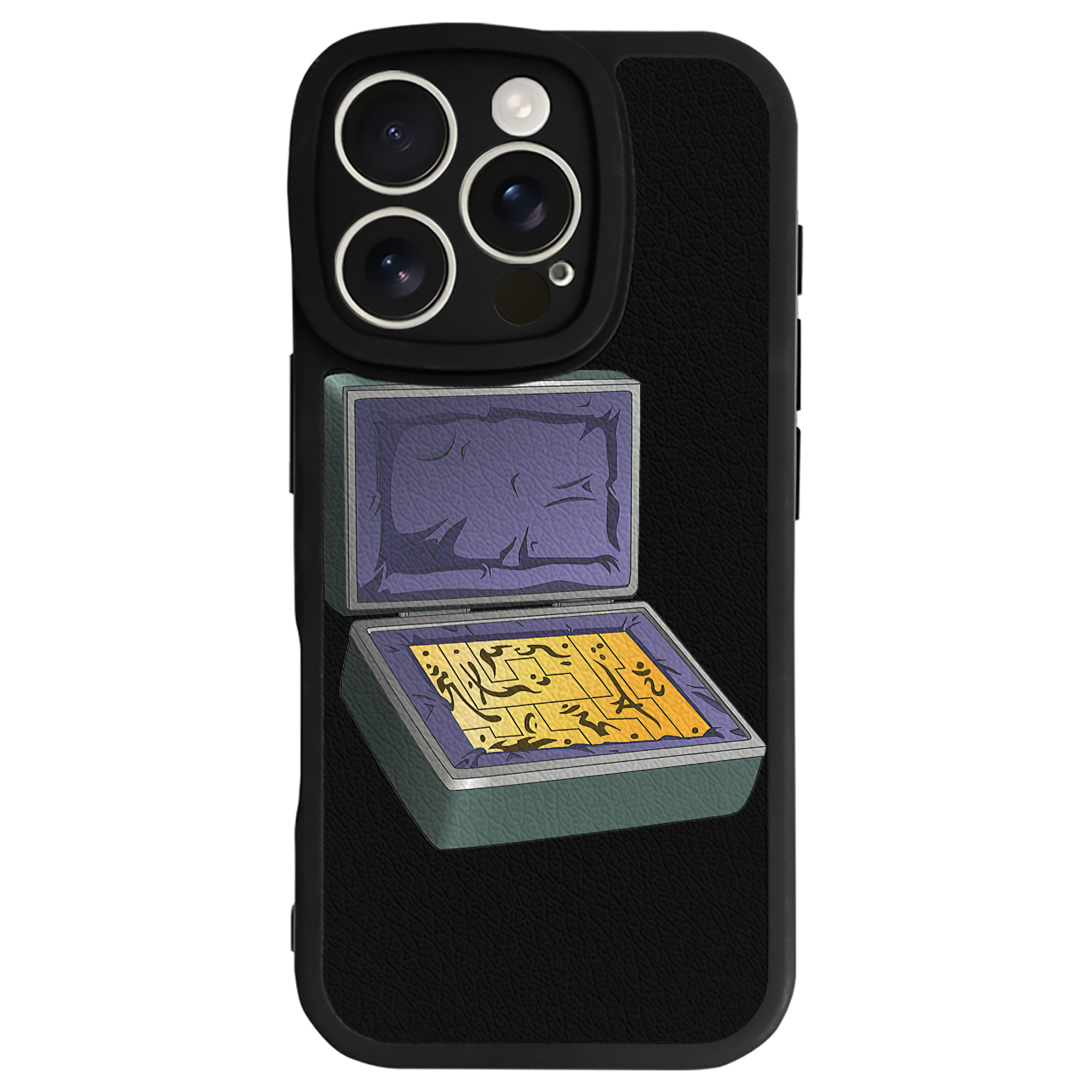 遊☆戯☆王 Yu-Gi-Oh! 【iPhone 16シリーズ対応】シリコンスマホケース（レザー調） 材質：シリコン